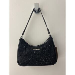 Steve Madden Black Sparkly Rhinestone Shoulder Bag ✨ BNWT